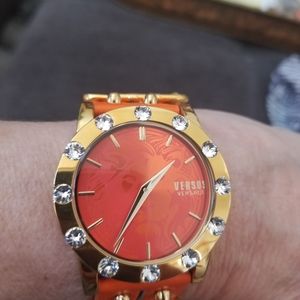 Versus by Versace Woman's Miami Crystal Quartz Watch